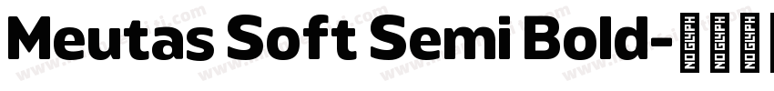 Meutas Soft Semi Bold字体转换